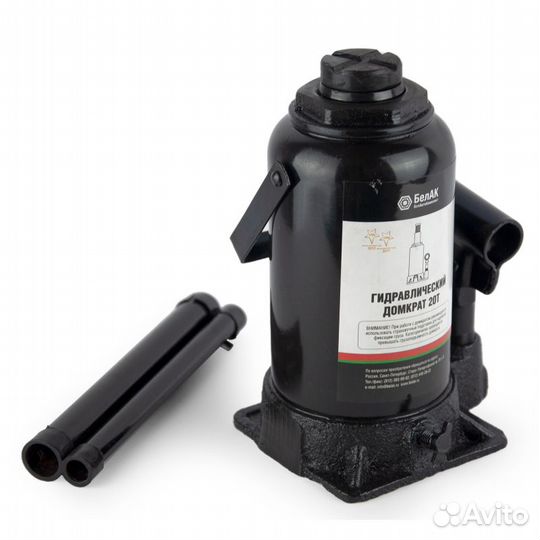 Домкрат гидравлический бутылочный дг 20т высота