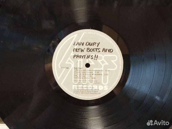 Ian Dury New Boots and Panties