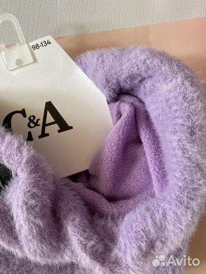 Новые шапочки и снуд C&A д/д 4-8 лет