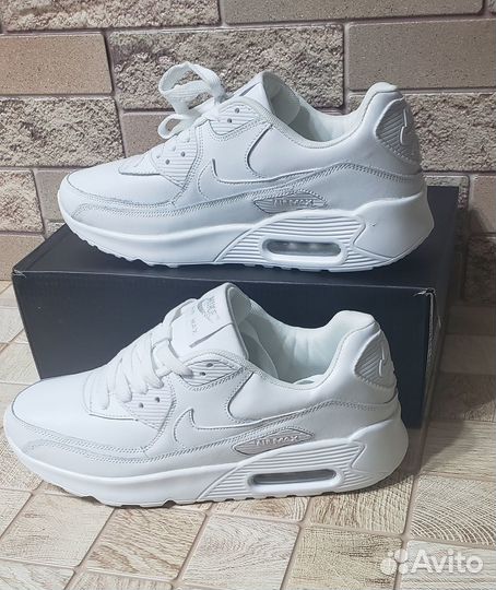 Кроссовки Nike Air Mаx 90 (белые)