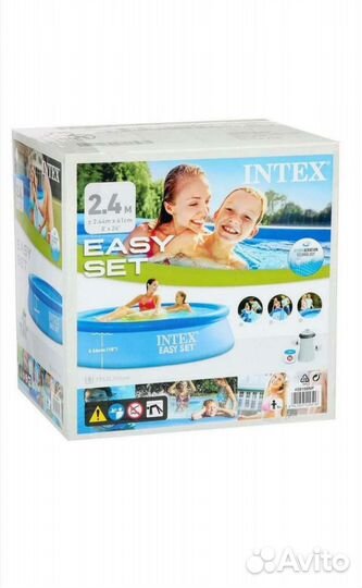 Бассейн Intex Easy Set 28106, 244х61 см