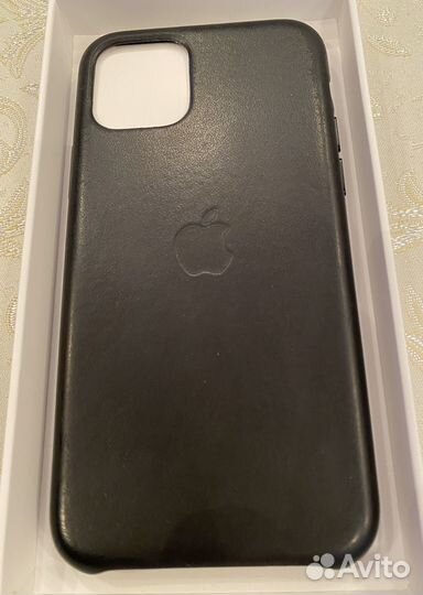 Чехол на iPhone 11 pro кожаный
