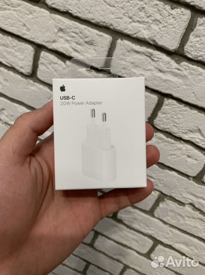 Адаптер питания 20w type-c (USB-C) Оригинал