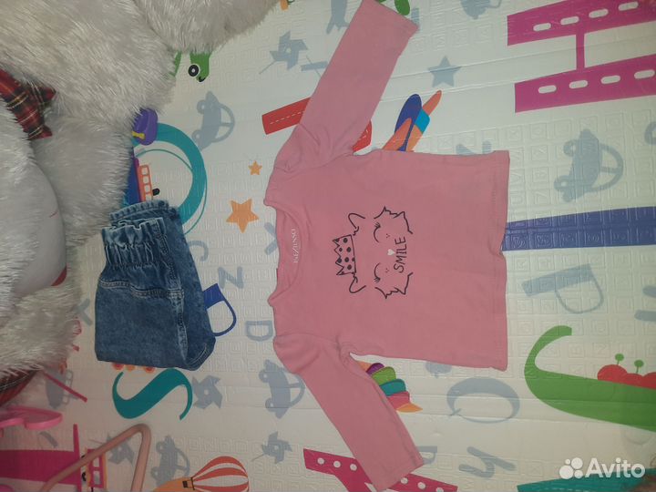 Пакет вещей на девочку 80-86 размер