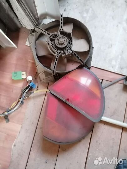 Мазда 323 задние фонари вентилятор охлаждения