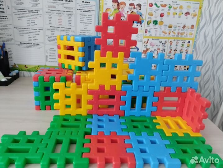 Конструктор кубики разборные