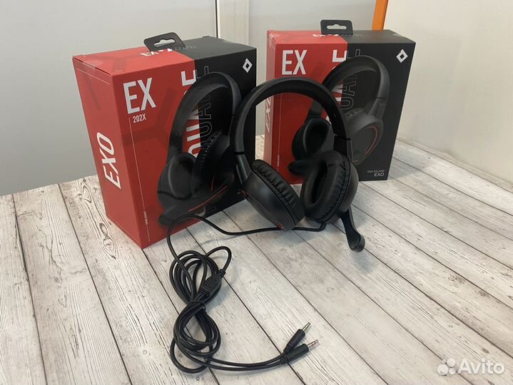 Компьютерная гарнитура Red Square EXO, черный