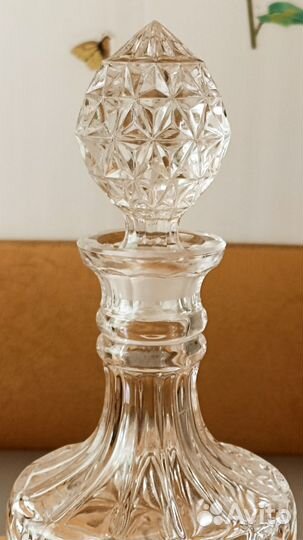 Графин - 0,8 л. Crystal. bohemia. Чехия