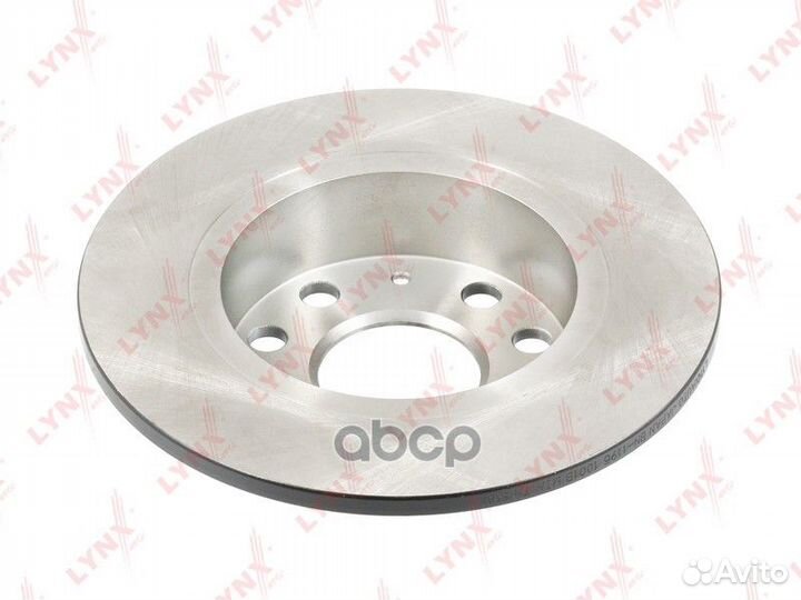 Диск тормозной задний (255x10) подходит для AUD