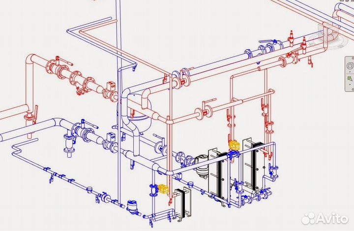 Проектирование систем отопления, гвс, хвс