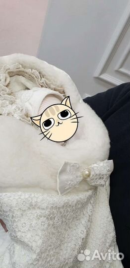 Конверт на выписку на овчине