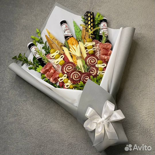 Съедобные букеты мужские