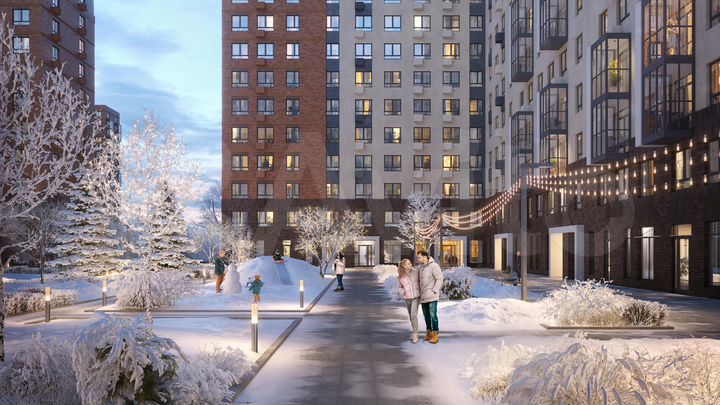 Квартира-студия, 21,7 м², 17/17 эт.