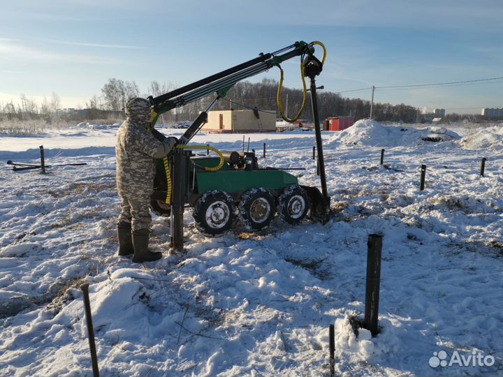 Винтовая свая 108