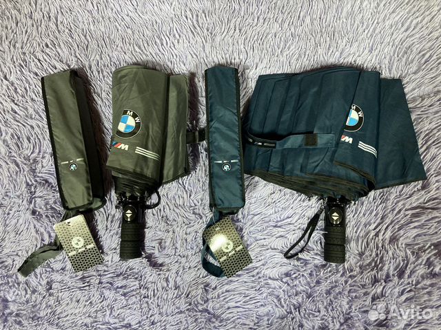 Зонт автомат серый/синий/черный купол 100см