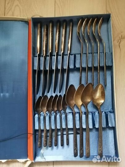 Столовые приборы мельхиор СССР