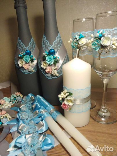 Свадебные бутылки