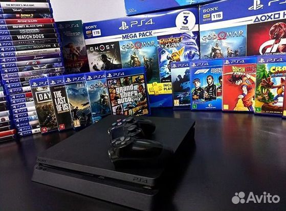 Sony playstation 4 +408игр
