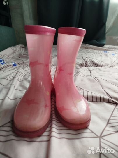 Детские резиновые сапоги 24 размер