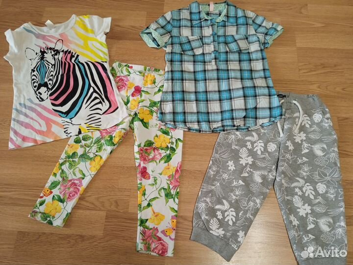 Пакет вещей на девочку 6-8 лет