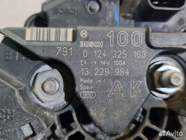 Опель астра н z16xep генератор