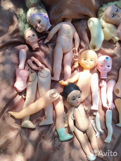 Запчасти для кукол СССР часть 15