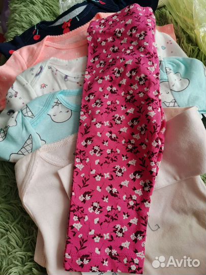 Вещи новые на девочку 1-2 года пакетом