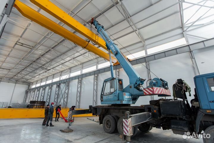 Кран мостовой опорный от 0,5 до 50 тонн