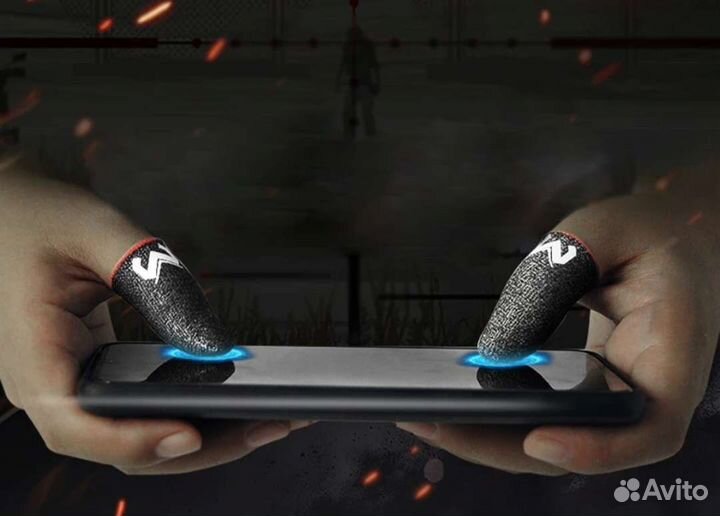 Напальчники для игр на телефоне pubg, CoD