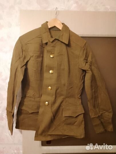 Куртка и брюки х/б солдатские СССР
