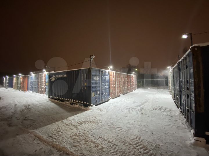 Аренда контейнера 40 футов Склад 30 м2