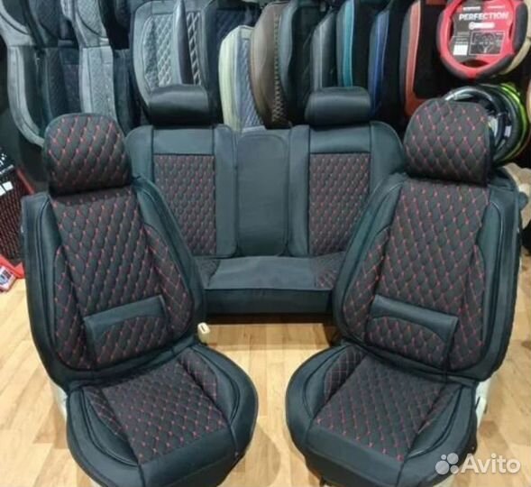 Авточехлы из алькантары