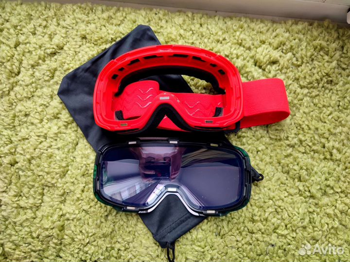 Новая маска сноуборд горные лыжи магнитная