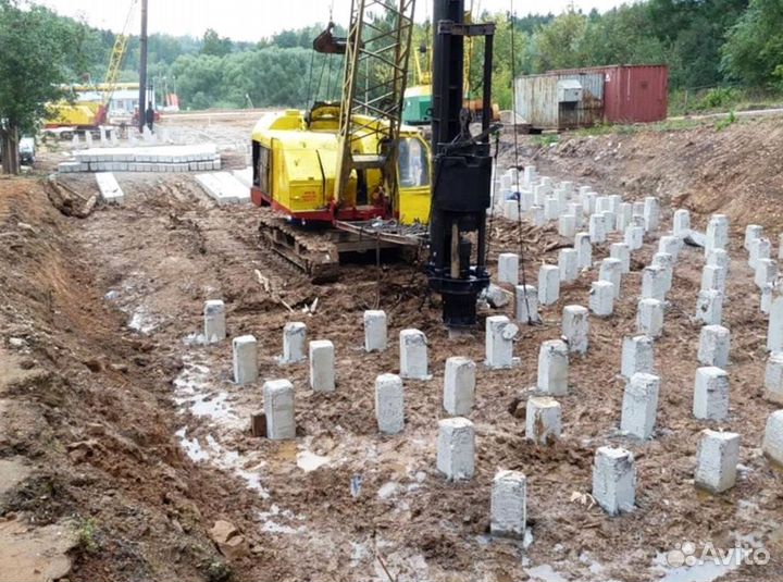 Железобетонные сваи под ключ