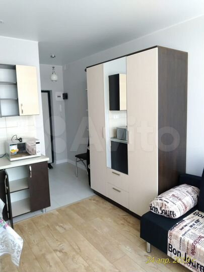 Квартира-студия, 21,6 м², 2/3 эт.