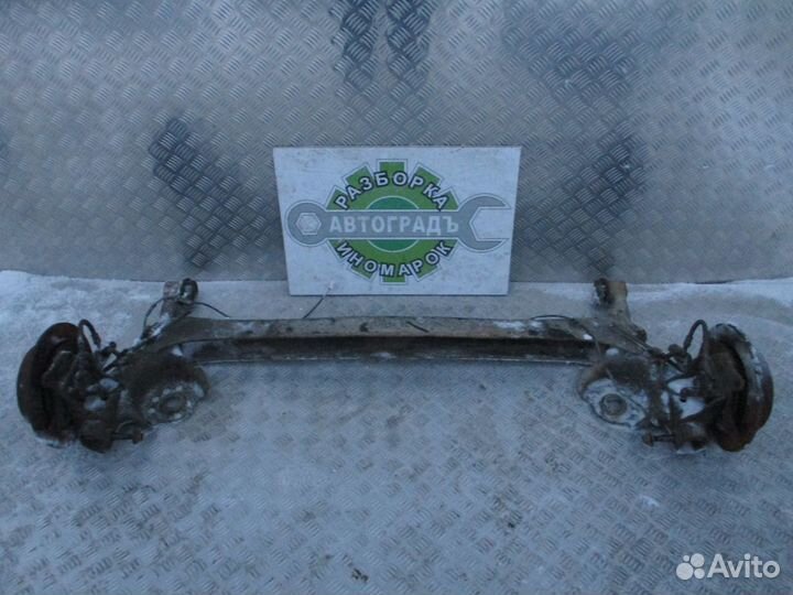 Задняя балка Toyota Yaris 2004г Рест