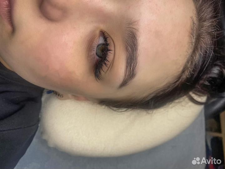 Наращивание ресниц на дому