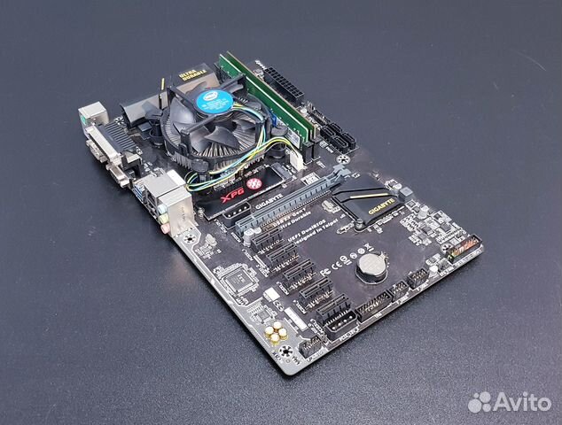 MB GA-H110-D3A + Intel G3900 + DDR4 8Gb + SSD M.2