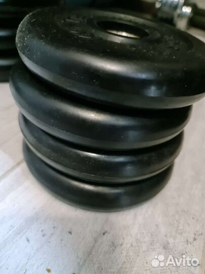 Блины для гантелей Barbell 2.5 кг (4шт)