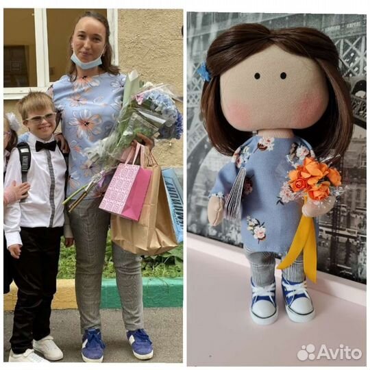 Портретная кукла. Кукла по фото