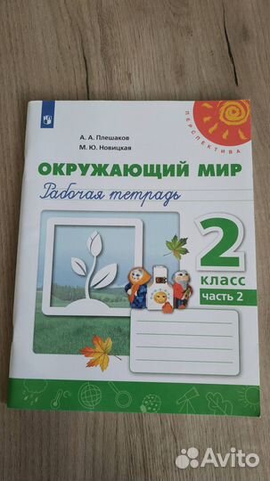 Рабочая тетрадь 2 класс 2 часть Плешаков