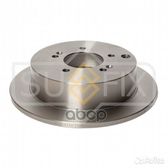 Диск тормозной зад прав/лев hyundai santa FE I