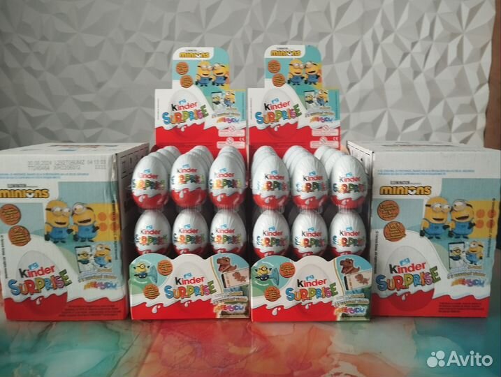 Киндер сюрприз Миньоны Европа