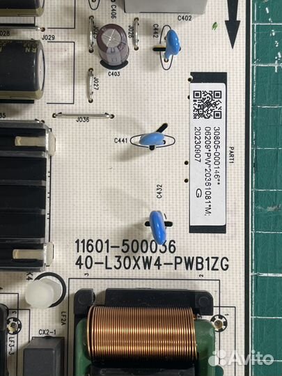 Бп 40-L30XW4-PWB1ZG TCL 65C645