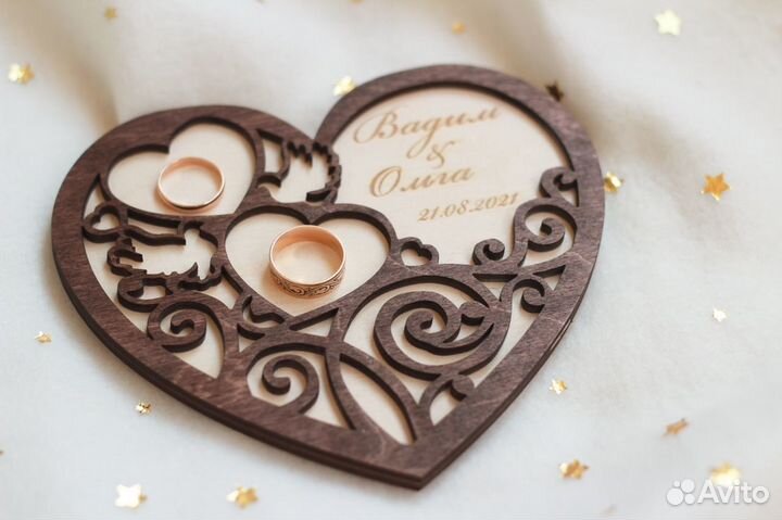 Тарелочка для обручальных колец