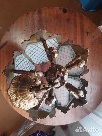 Люстра фонарь СССР (винтаж)