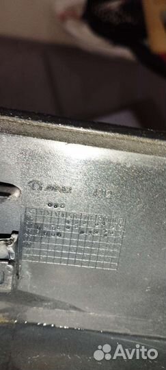 Накладка двери багажника nissan qashqai j10