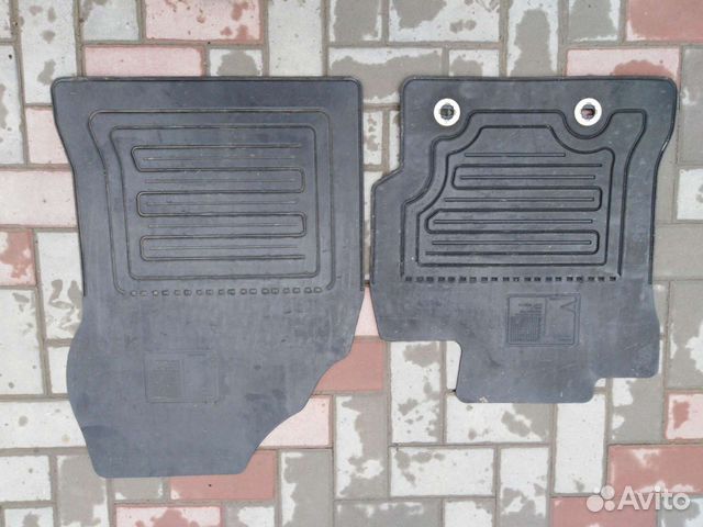 Коврики резиновые передние Тойота Королла