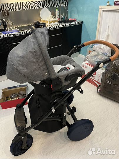Коляска 3 в 1 бу