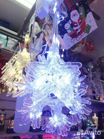 Новогодняя гирлянда фигурная